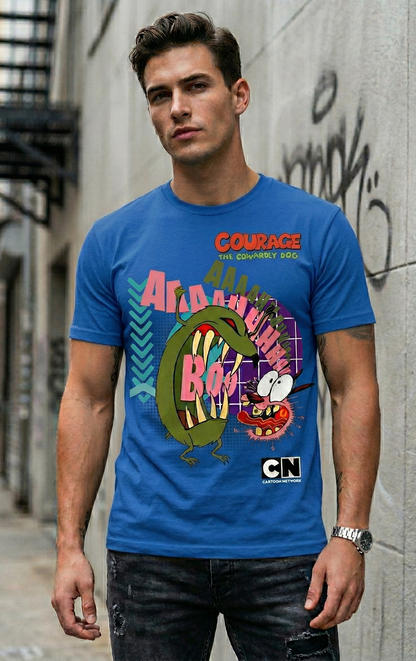 90s Cartoon Horror Vibes Graphic Tee