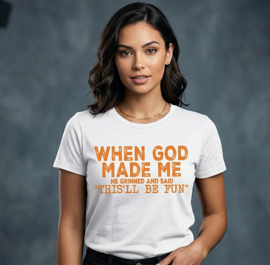 Divine Humor - Oversized Classic T-Shirt