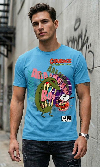 90s Cartoon Horror Vibes Graphic Tee