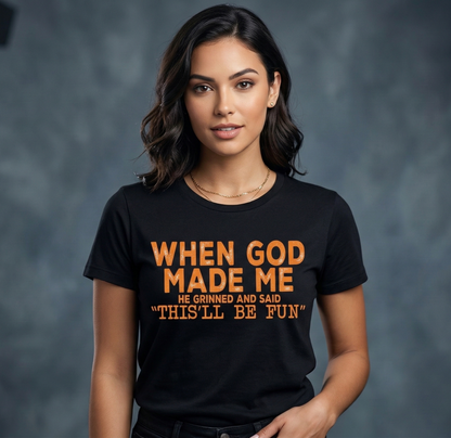 Divine Humor - Oversized Classic T-Shirt