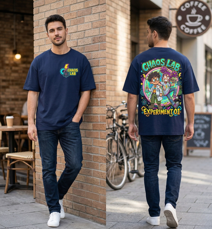 Chaos Lab – Experiment 01 Oversized T-Shirt
